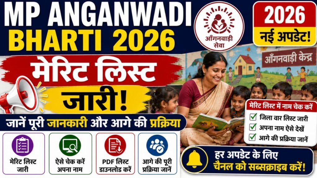 MP Anganwadi Bharti 2026