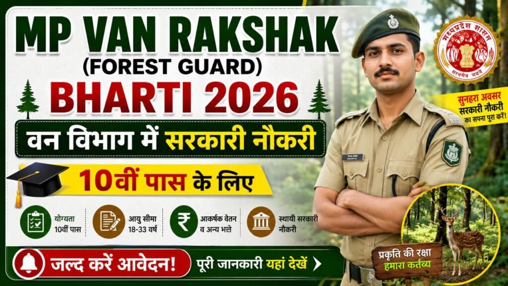 MP Van Rakshak (Forest Guard) Bharti 2026