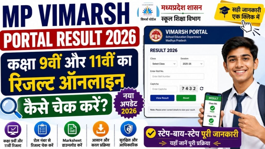 MP Vimarsh Portal Result 2026