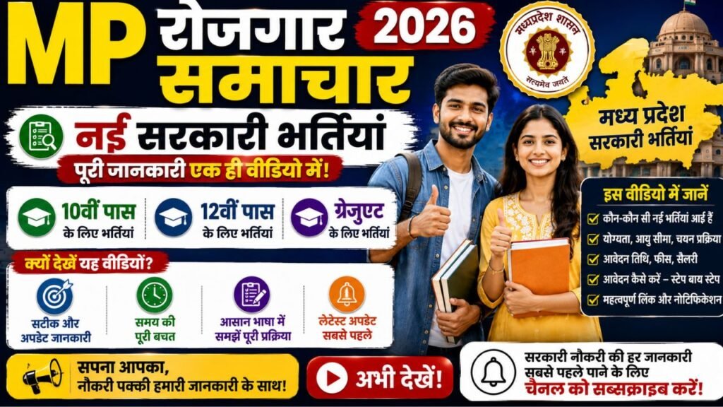 MP Rojgar Samachar 2026